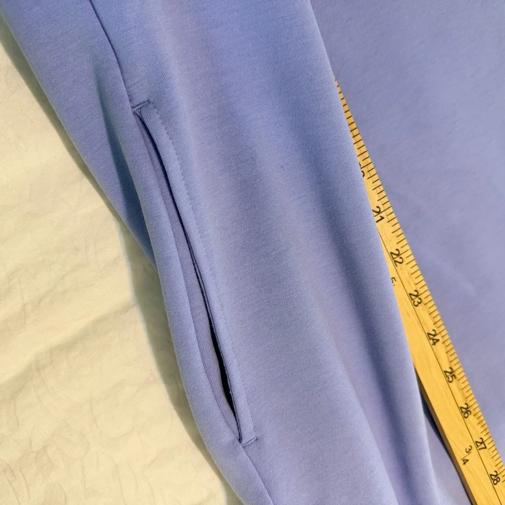 T by Talbots Periwinkle Sleeveless V Neck Knit dress XLp - Picture 9 of 9